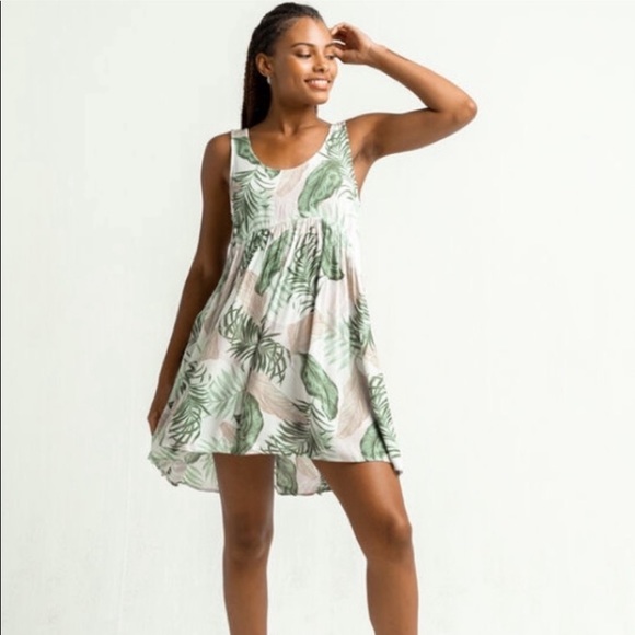 ☀️RIP CURL☀️ COASTAL PALMS DRESS COVER UP - Picture 6 of 15